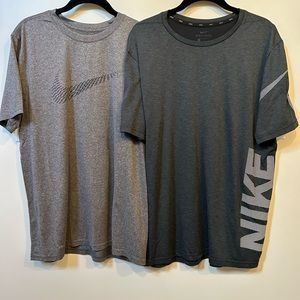 2 Nike Dri-Fit Shirts
